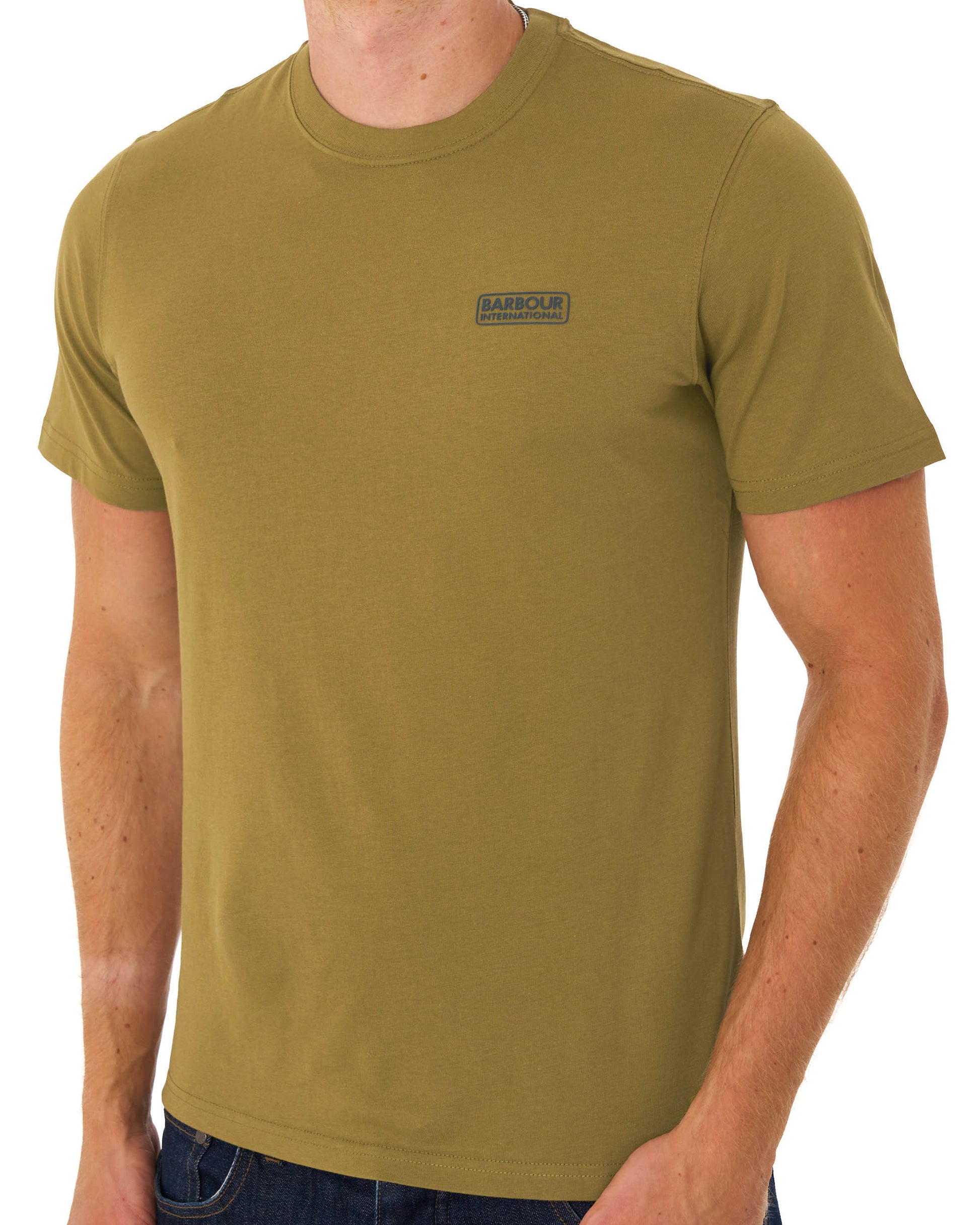 Barbour International Small Logo T Shirt Butternut