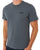 Barbour International Small Logo T Shirt Washed Charcoal