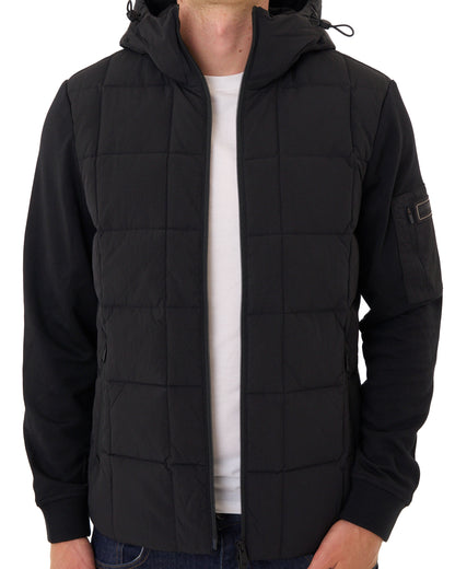 Barbour International Tanfield Quilted Sweat Black