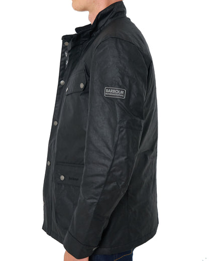 Barbour International Tourer Duke Wax Jacket Black
