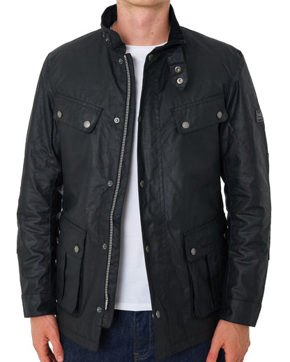 Barbour International Tourer Duke Wax Jacket Black