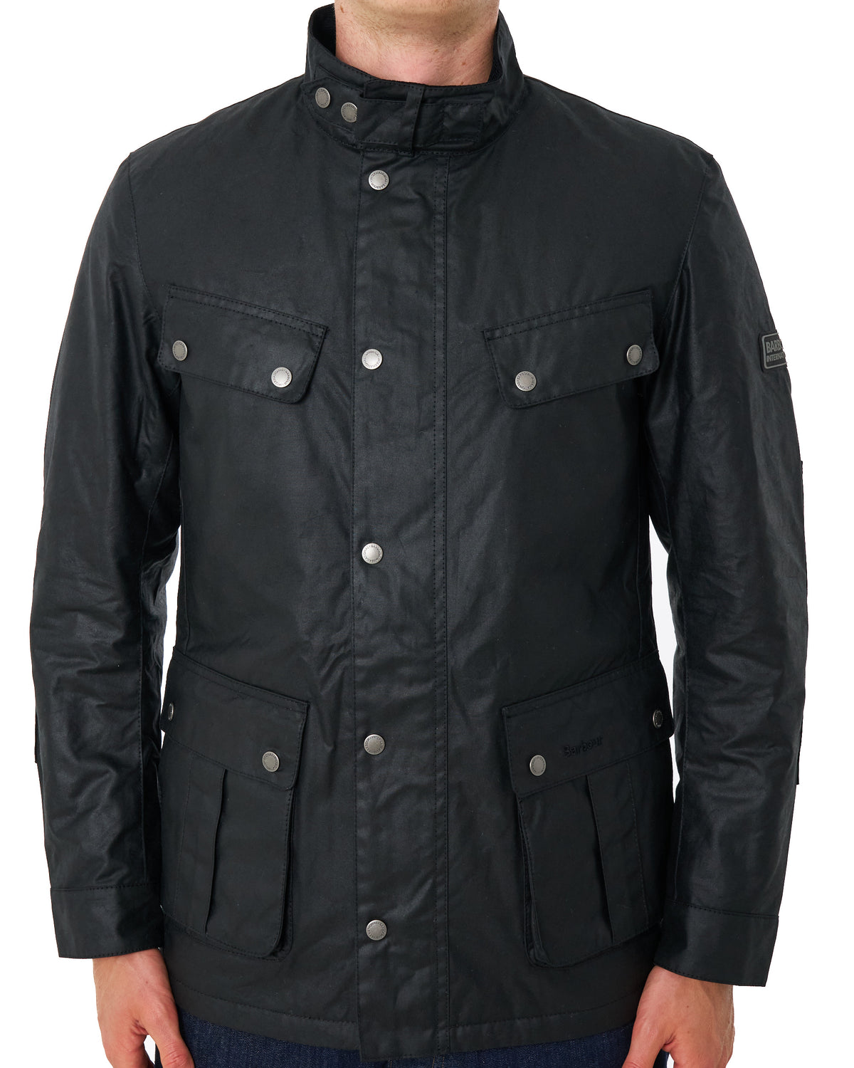 Barbour International Tourer Duke Wax Jacket Black