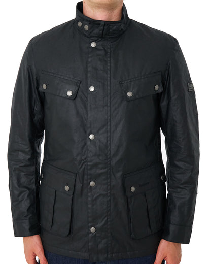 Barbour International Tourer Duke Wax Jacket Black