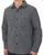 Barbour Marltown Wool Blend Overshirt Dark Grey Marl