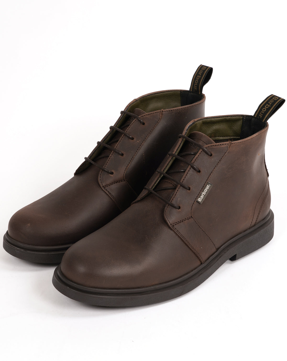 Barbour Meays Chukka Boot Dark Brown