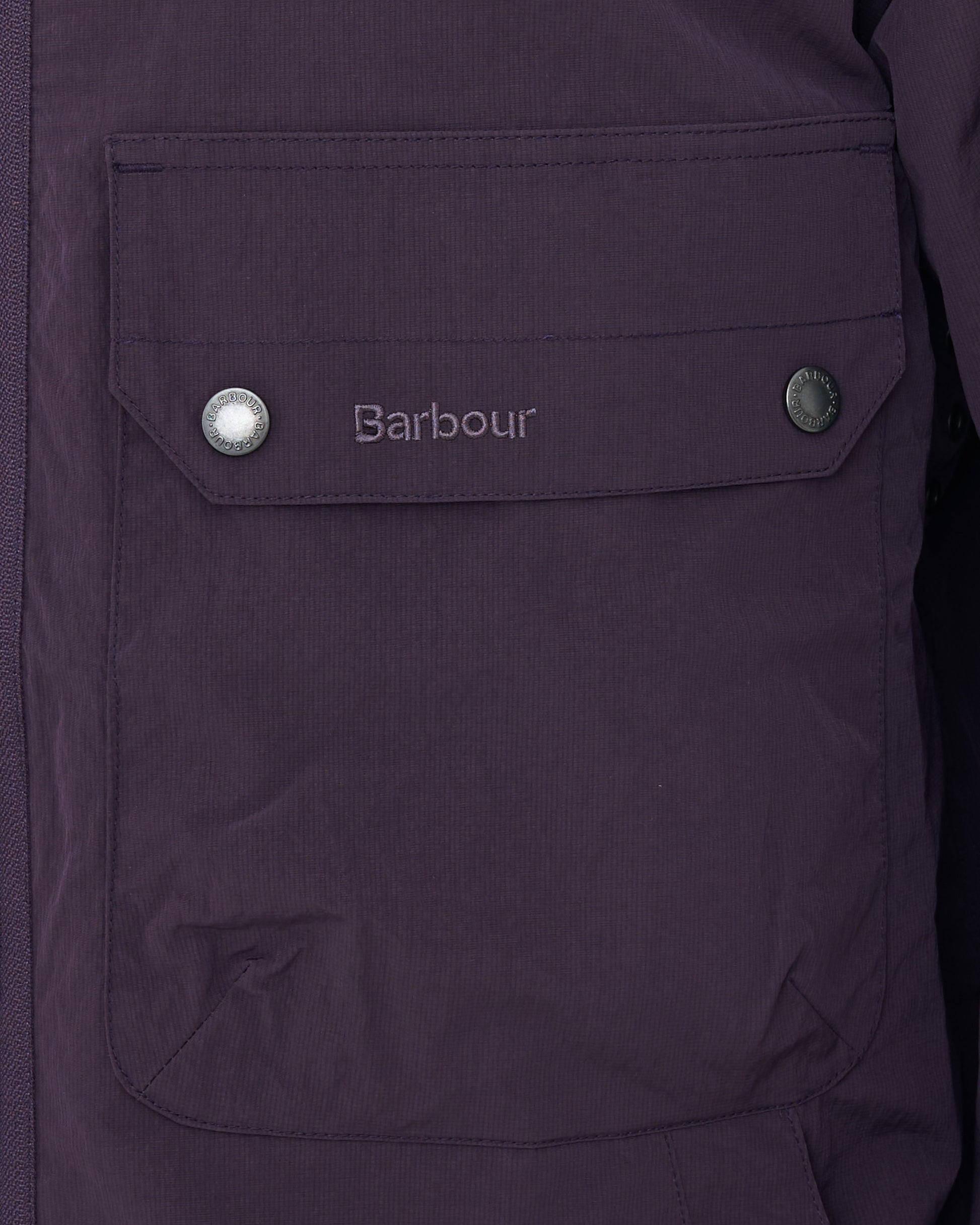 Barbour Re-Engineered Trows Showerproof Jacket Grape