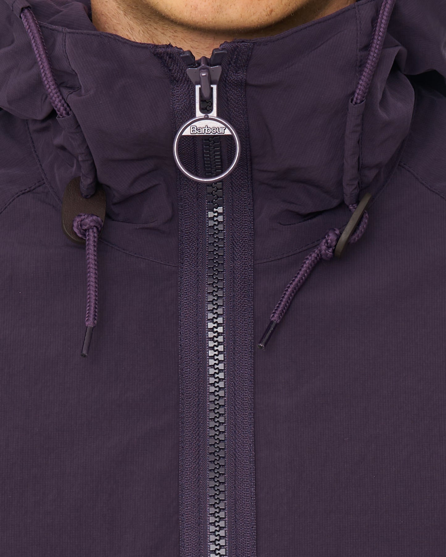 Barbour Re-Engineered Trows Showerproof Jacket Grape