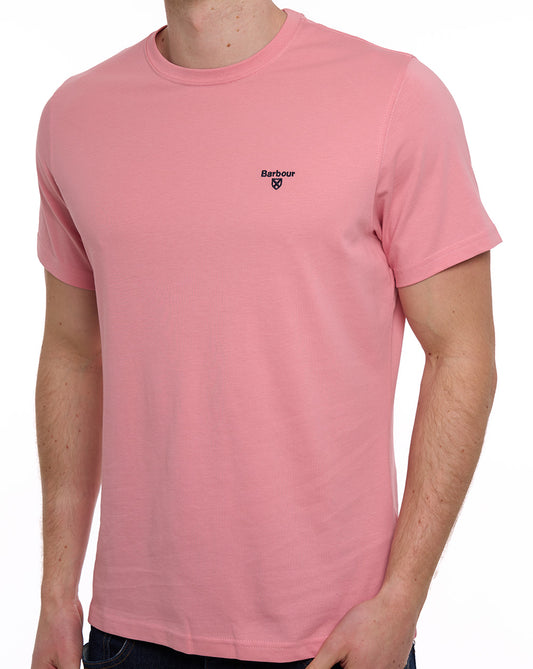 Barbour Sports T Shirt Mineral Pink