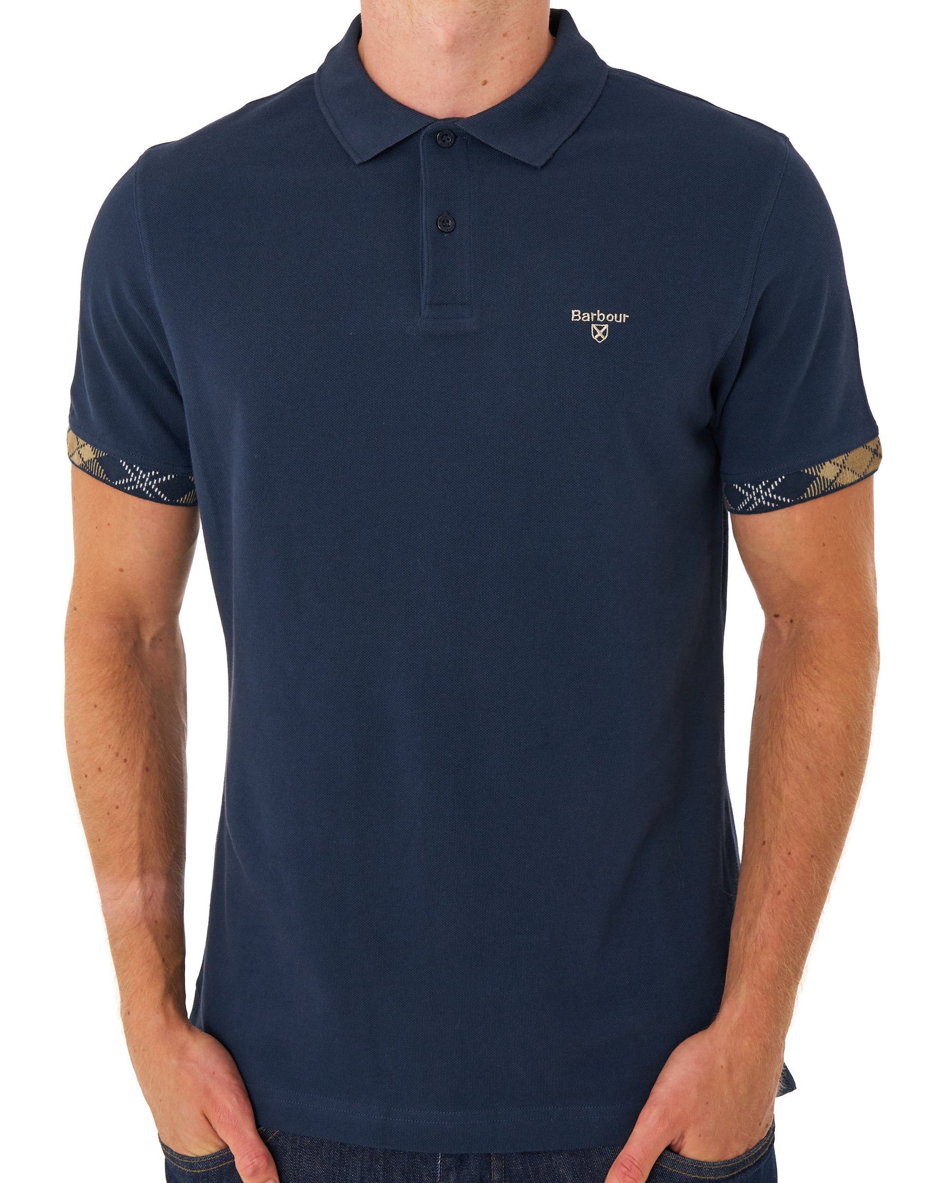 Barbour Stanford Polo Shirt Navy
