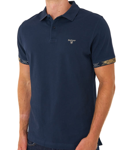 Barbour Stanford Polo Shirt Navy