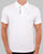 Barbour Tartan Pique Polo Shirt White
