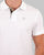 Barbour Tartan Pique Polo Shirt White