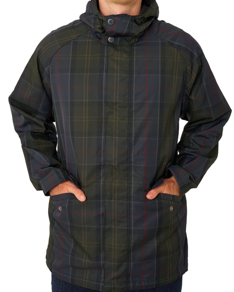Barbour Tartan Showerproof Jacket Shadow Classic Tartan