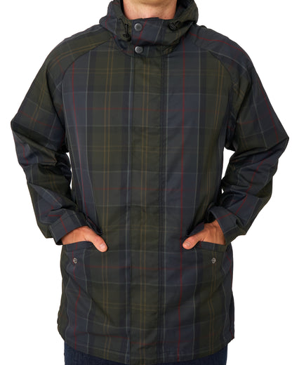 Barbour Tartan Showerproof Jacket Shadow Classic Tartan