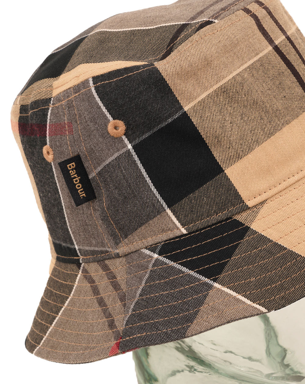 Barbour Telfield Tartan Bucket Hat Dress Tartan