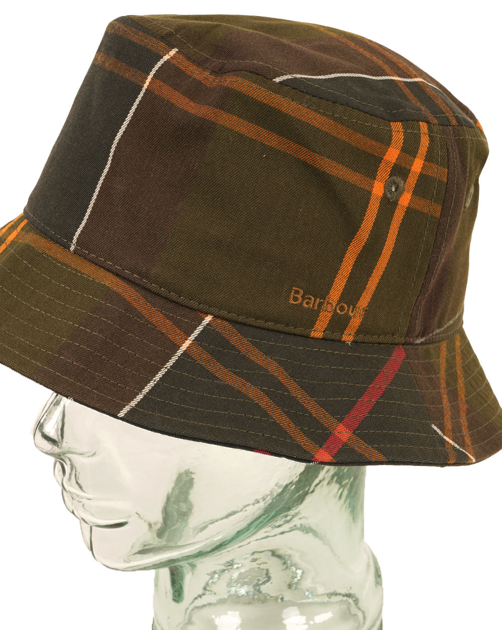Barbour Telfield Tartan Bucket Hat Dress Tartan