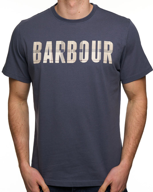 Barbour Barbour Thurford T Shirt Washed Navy