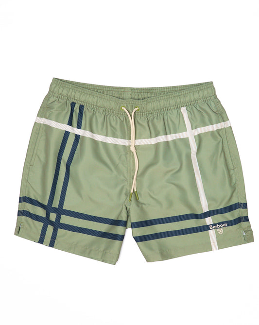 Barbour Barbour Twain Swim Shorts Laurel Green