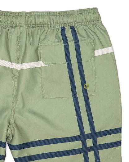 Barbour Twain Swim Shorts Laurel Green