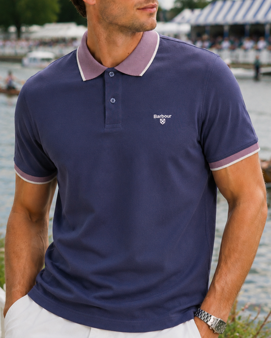 Barbour Barbour Cornsay Polo Shirt Washed Navy