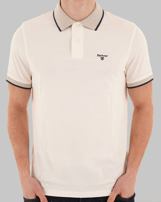 Barbour Barbour Cornsay Polo Shirt Whisper White