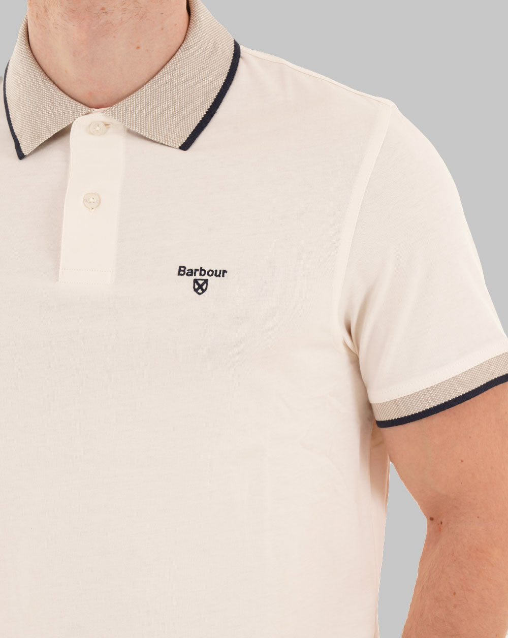 Barbour Cornsay Polo Shirt Whisper White