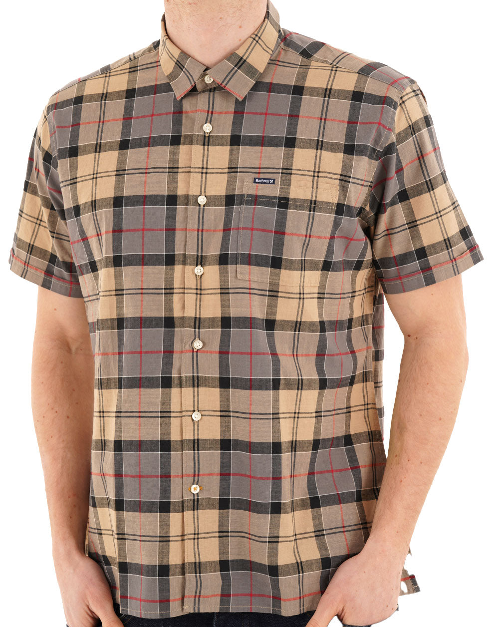 Barbour Gordon Summer Fit SS Shirt Dress Tartan