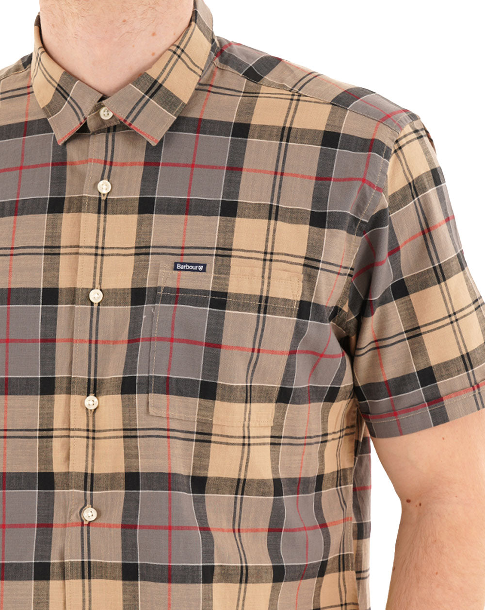Barbour Gordon Summer Fit SS Shirt Dress Tartan
