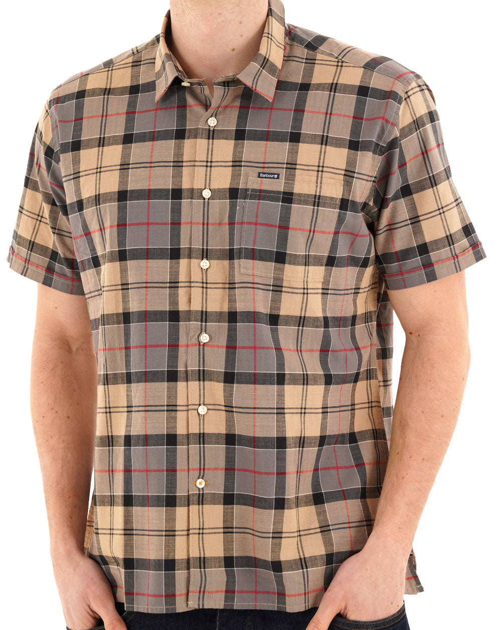 Barbour Gordon Summer Fit SS Shirt Dress Tartan