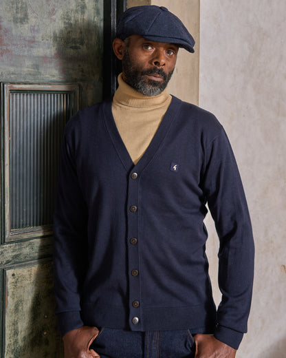 Gabicci Vintage Cardigan Navy