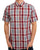 Ben Sherman Classic Check SS Shirt Burgundy