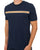 Ben Sherman Core Stripe T Shirt Dark Navy