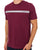 Ben Sherman Core Stripe T Shirt Maroon