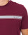 Ben Sherman Core Stripe T Shirt Maroon