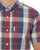 Ben Sherman Gingham Overcheck SS Shirt Dark Red