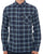 Ben Sherman Grid Check Shirt Dark Navy