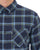 Ben Sherman Grid Check Shirt Dark Navy