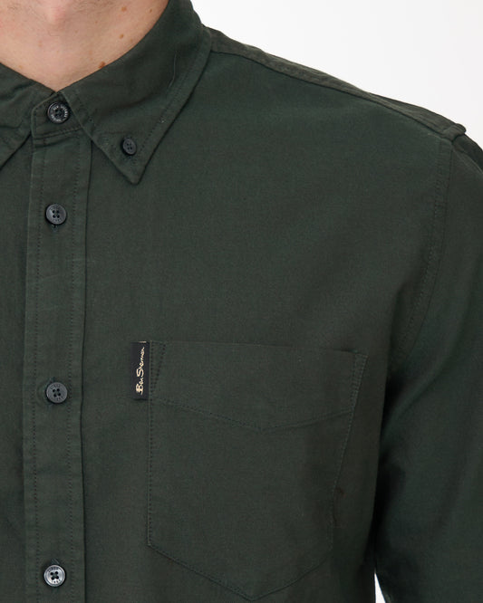 Ben Sherman Ben Sherman Signature LS Oxford Shirt Lotus Green