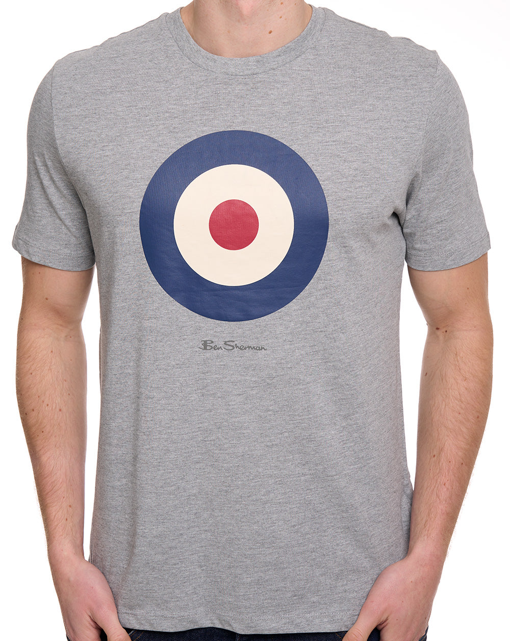 Ben Sherman Target T-shirt Grey
