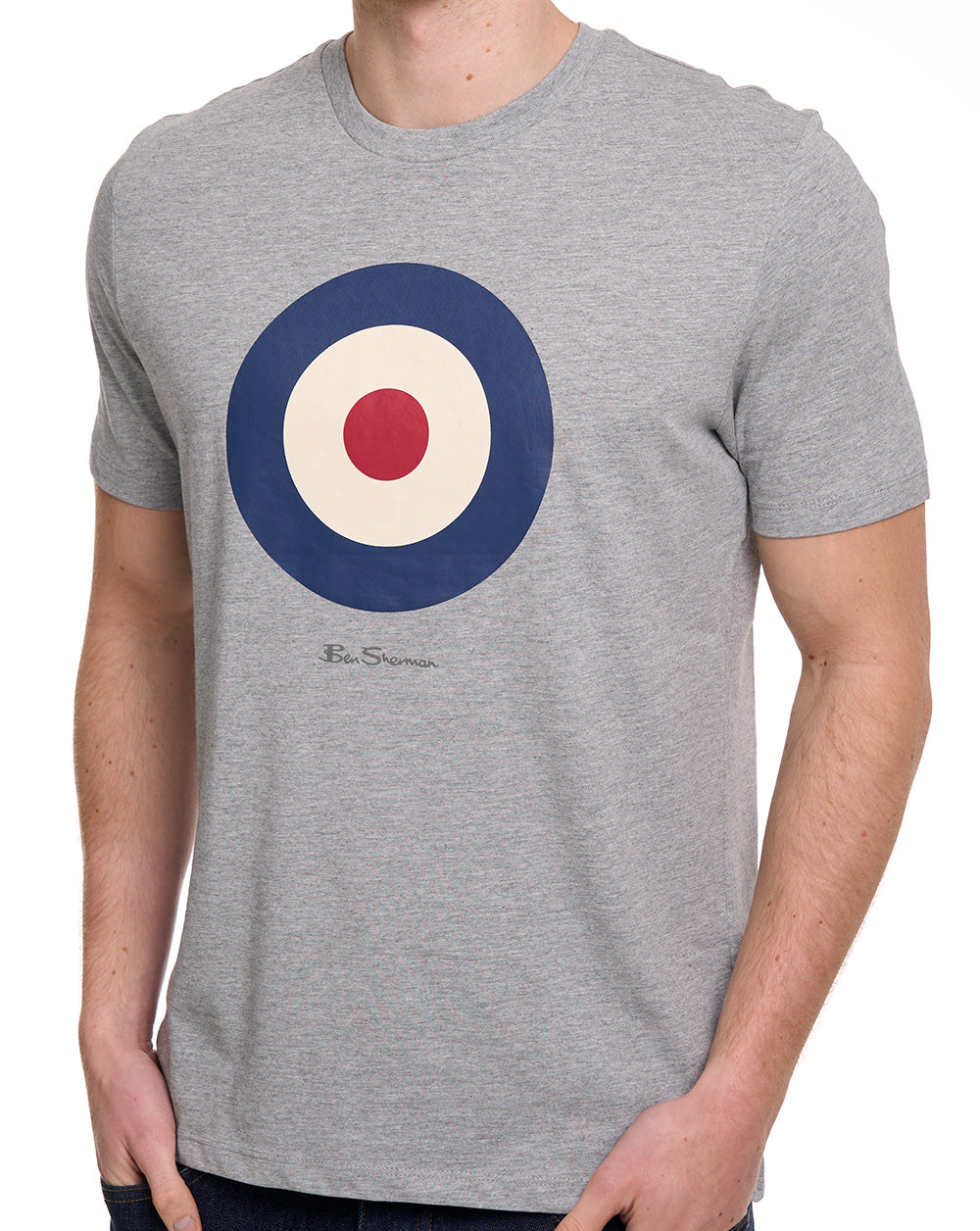 Ben Sherman Target T-shirt Grey