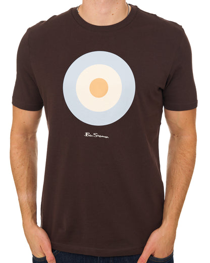 Ben Sherman Target T Shirt Brown