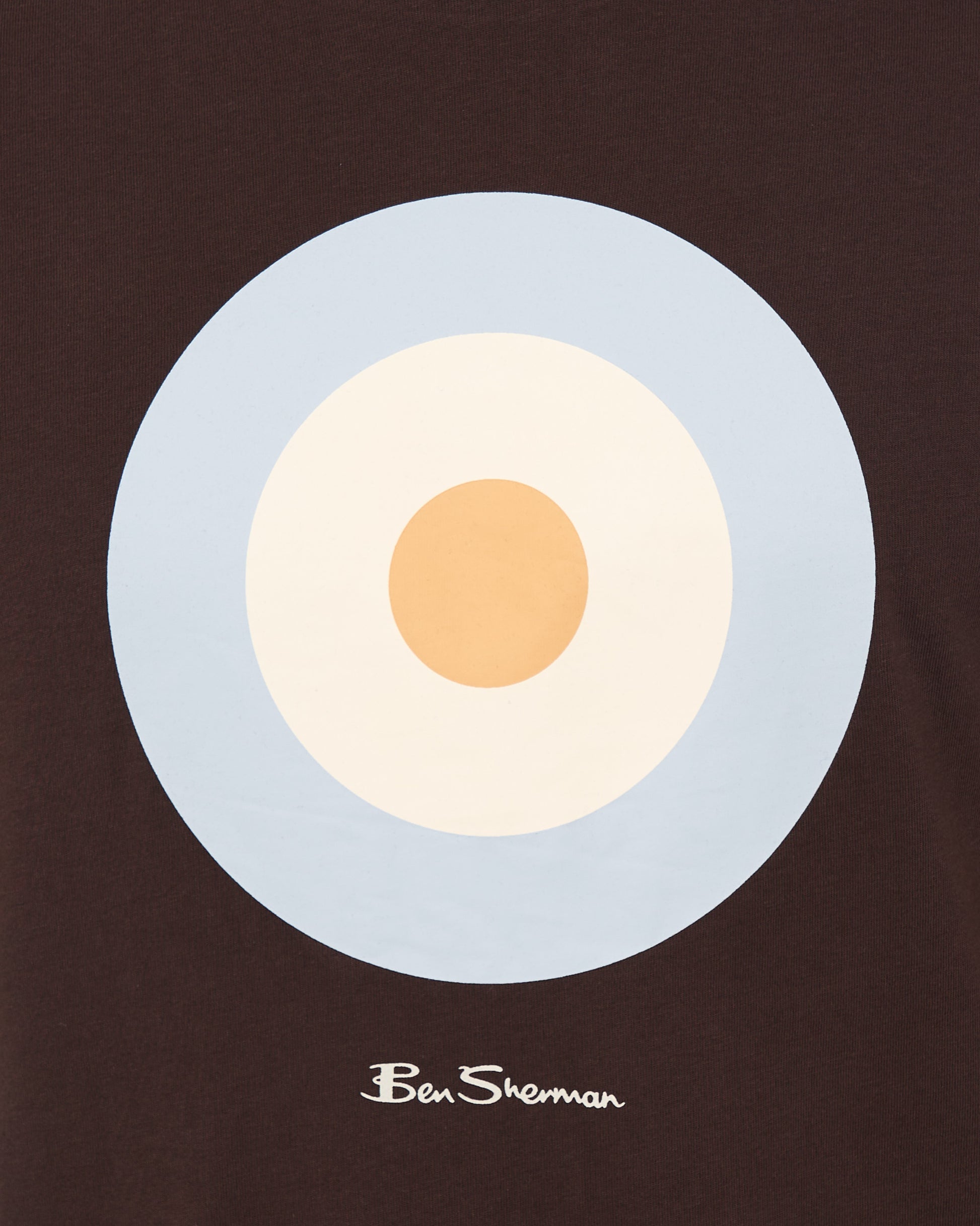 Ben Sherman Target T Shirt Brown