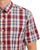 Ben Sherman Classic Check SS Shirt Burgundy