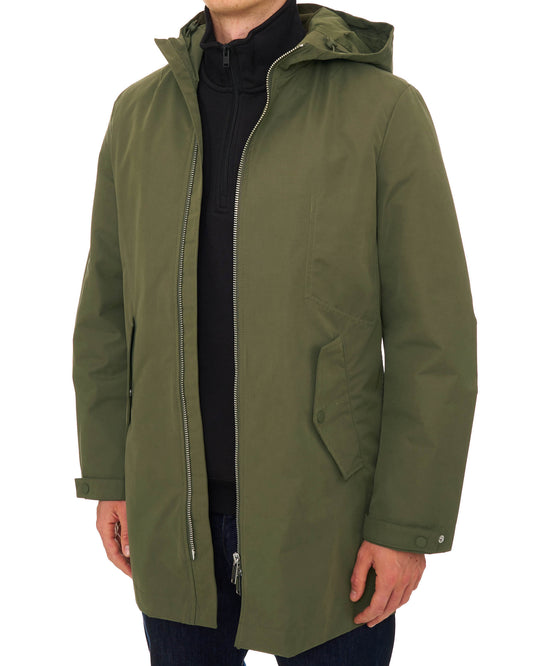 Benetton Benetton Lightweight Parka Khaki Green