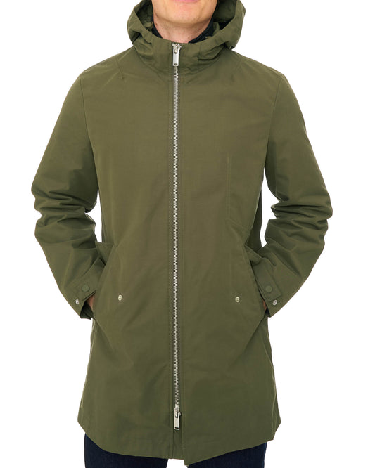 Benetton Benetton Lightweight Parka Khaki Green