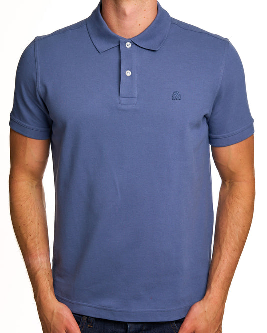 Benetton Benetton Polo Shirt Tonal Petrol Blue