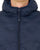 Benetton Quilted Hooded Jacket Navy