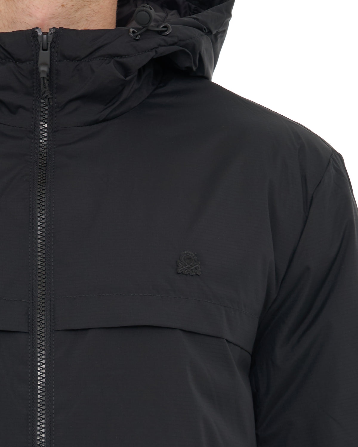 Benetton Rain Defender Padded Jacket Black