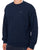 Benetton Relaxed Fit Sweatshirt Navy Tonal