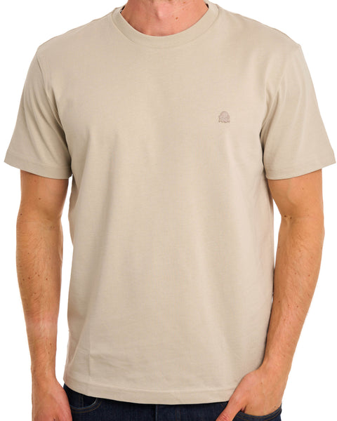 Benetton Small Logo T-shirt Tonal Stone